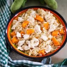 Chicken pumpkin tikka  chunks